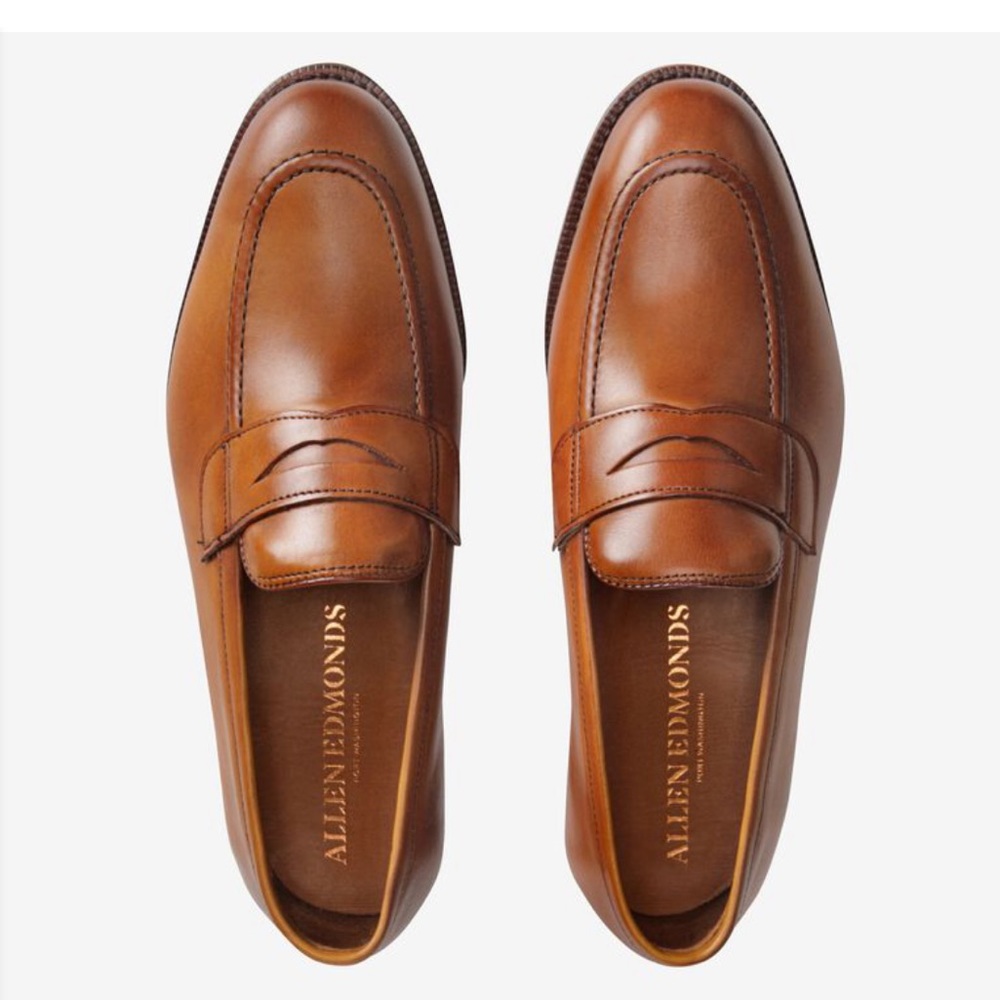 Allen Edmonds Lake Forest Penny Loafers 👞 (NEW)